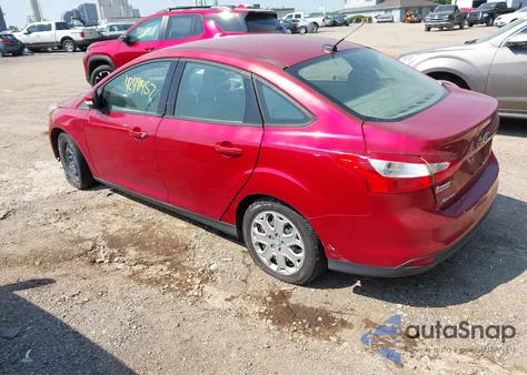 2012 Ford Focus Se from USA, damaged, VIN 1FAHP3F24CL102709
